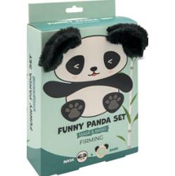 MOND'SUB - Funny Panda Set Mask & Band - zestaw ujędrniająca maska do twarzy w płachcie Panda