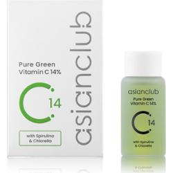 AsianClub - Pure Green Vitamin C 14%, 15ml - serum do twarzy z witaminą C