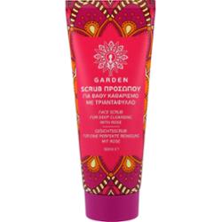 GARDEN - Face Scrub For Deep Cleansing With Rose, 50 ml - peeling do twarzy z różą