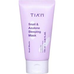 TIAM - (Tube) Snail & Azulene Sleeping Mask, 100ml - nawilżająca maska na noc z azulenem