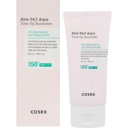 COSRX - Aloe 54.2 Aqua Tone-Up Sunscreen, 50ml - lekki krem tone-up z filtrem SPF 50+/PA++++