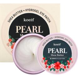 Petitfee - Koelf Pearl & Shea Butter Hydrogel Eye Patch, 60szt. - hydrożelowe płatki pod oczy