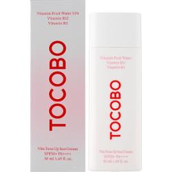 TOCOBO Vita Tone Up Sun Cream lekki ochronny żel-krem do ujednolicenia kolorytu skóry SPF 50+ 50 ml