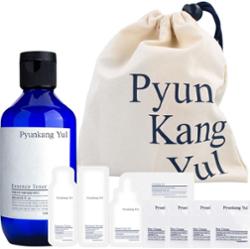 Pyunkang Yul - Essence Toner, 200 ml - Odżywczy tonik-esencja SET z próbkami