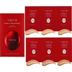 TIRTIR - Mask Fit Red Cushion 6 Shade Trial Kit (25N, 27C, 27N, 29N, 30N, 31N), 6x1g - zestaw próbek podkładu cushion dla średnich do ciemniejszych karnacji