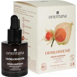 ORIENTANA - Ampułka Serum Odmładzające Ashwagandha Peptydy Koenzym Q10, 30ml