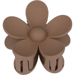 ECARLA - Spinka do włosów kwiat XL, brąz