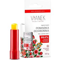 Vianek Regenerująca pomadka ochronna – intensywna regeneracja i ochrona ust, 4.6 g