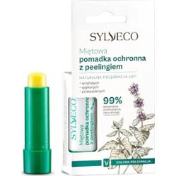 Sylveco Miętowa pomadka z peelingiem – naturalny peeling i regeneracja ust, 4.6 g