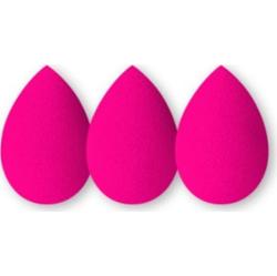IBRA Makeup - Makeup Blender Sponge zestaw różowych gąbeczek trio