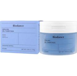 BIODANCE - Cera-nol Gel Toner Pads, 60 szt. - nawilżające płatki tonizujące do twarzy