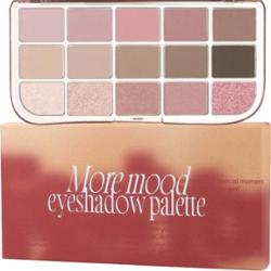 FWEE - More Mood Eyeshadow Palette 06 MORE THAN ROSE, 14.6g - paleta 15 cieni do powiek w odcieniach różanych