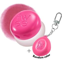 FWEE - Lip&Cheek Blurry Pudding Pot PK03 Cherry, 5g + Pendant Keyring - pudding do makijażu ust i policzków w odcieniu neutralnej czerwieni + breloczek
