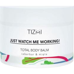 TIZMI - Just Watch Me Working - wielozadaniowy balsam do ciała Rabarbar & Mięta, 200 ml