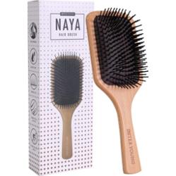 SISTER YOUNG - NAYA WOOD BRUSH NV - Szczotka Do Włosów Drewniana, nylonowe włosie