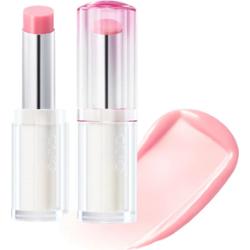 CLIO - Crystal Glam Balm 01 Honey Peach, 3.2g - nawilżający balsam do ust w odcieniu różowym