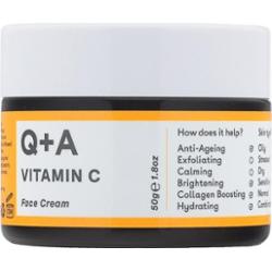 Q+A - Vitamin C Face Cream, Krem do twarzy z Witaminą C, 50g