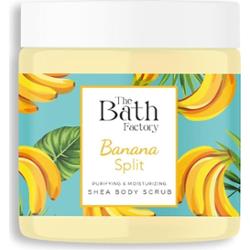 The Bath Factory - Banana Split Shea Body Scrub, 300g - peeling do ciała