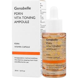 Genabelle - PDRN Vita Toning Ampoule, 30ml - rozjaśniająco-tonizujące serum do twarzy
