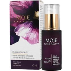 MOJÉ - Black Mallow - Cream minimizing wrinkles, around the eyes and mouth, 30ml - krem minimalizujący zmarszczki wokół oczu i ust