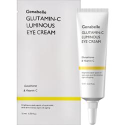 Genabelle - Glutamin-C Luminous Eye Cream, 10 ml - rozświetlający krem pod oczy