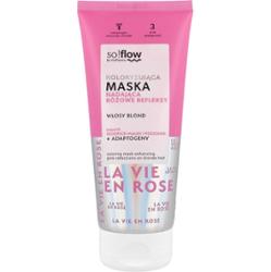 SoFlow - Maska do włosów różowa koloryzująca, 200ml