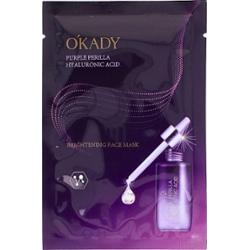 OKADY - Rozświetlająca Maska w płachcie do twarzy z Ekstraktem z Perilli i Kwasem Hialuronowym, 25ml
