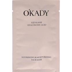 OKADY - Odżywczo-Nawilżająca Maska w płachcie do twarzy ze Skwalanem i Kwasem Hialuronowym, 25ml