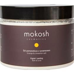 MOKOSH - Sól jodowo-bromowa Pomarańcza z Cynamonem, 600g