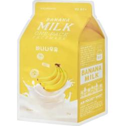 A'PIEU - Banana Milk One-Pack, 21g - nawilżająco-odżywcza maska w płachcie