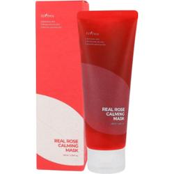 ISNTREE - Real Rose Calming Mask, 100ml - kojąca maska na bazie ekstraktów z płatków róż