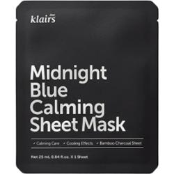 KLAIRS - Midnight Blue Calming Sheet Mask, 25 ml - kojąca maseczka w płachie