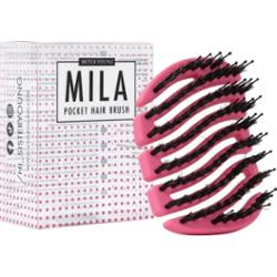 SISTER YOUNG - MILA POCKET FUCHSIA BV - Mini szczotka z włosiem dzika, Fuksja