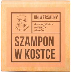 CZTERY SZPAKI - Uniwersalny Szampon do włosów w kostce, 75g