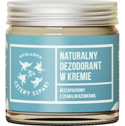 CZTERY SZPAKI - Dezodorant w kremie bezzapachowy, 60ml