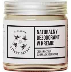 CZTERY SZPAKI - Dezodorant w kremie Cedr Paczula, 60ml