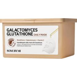 Some By Mi Galactomyces Glutathione Daily Mask Pack maska rozświetlająca w płacie duże opakowanie 30 szt.