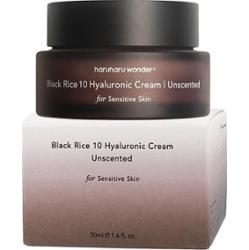 HaruHaru Wonder - Black Rice 10 Hyaluronic Cream Unscented, 50ml - nawilżający krem do twarzy