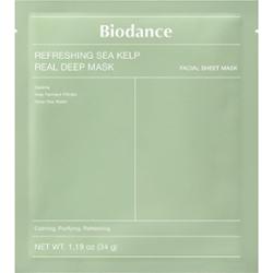 BIODANCE - Refreshing Sea Kelp Real Deep Mask, 34g - kojąco-nawilżająca żelowa maseczka do twarzy