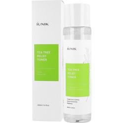 iUNIK - Tea Tree Relief Toner, 200 ml - kojący tonik do twarzy