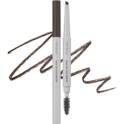 rom&nd - Han All Flat Brow W1 Gentle Brown, 0.17g - kredka do brwi w kolorze ciepłym ciemnobrązowym