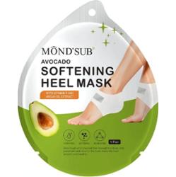 MOND'SUB - Piętki do pielęgnacji stóp, Avocado, 1 para