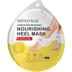 MOND'SUB - Piętki do pielęgnacji stóp, Lemon, 1 para