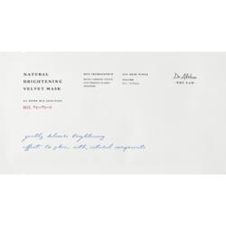 Dr.Althea - Natural Brightening Velvet Mask, 27 g - rozjaśniająca maska do twarzy w płachcie