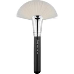 Jessup - Highlight Brush 090 Full Fan - pędzel do rozświetlacza wachlarz czarny
