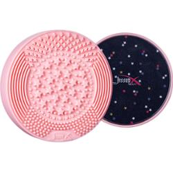 Jessup - Sachet Pink Wet&Dry Brush Cleaner, 1 szt. - czyścik do pędzli na sucho i mokro różowy