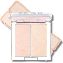 CLIO - Prism Highlighter Duo #01 Cream Fizz, 5.6g - duo rozświetlaczy w ciepłych odcieniach