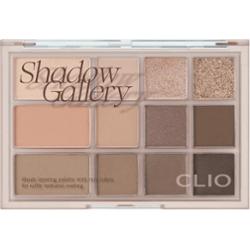 CLIO - Shade & Shadow Palette #01 Shadow Gallery, 9.6g - paleta 12 cieni do powiek w neutralnych odcieniach