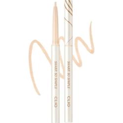 CLIO - Sharp So Simple Waterproof Pencil Liner #07 Creamy Ivory, 0.14g - kredka do oczu kremowa