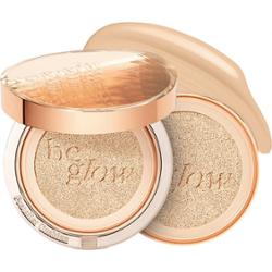 Espoir - Pro Tailor Be Glow Cushion New Class Set #25 Tan SPF42 PA++, 2x13 g - rozświetlający podkład cushion z wymiennym wkładem w odcieniu ciepłym opalonym